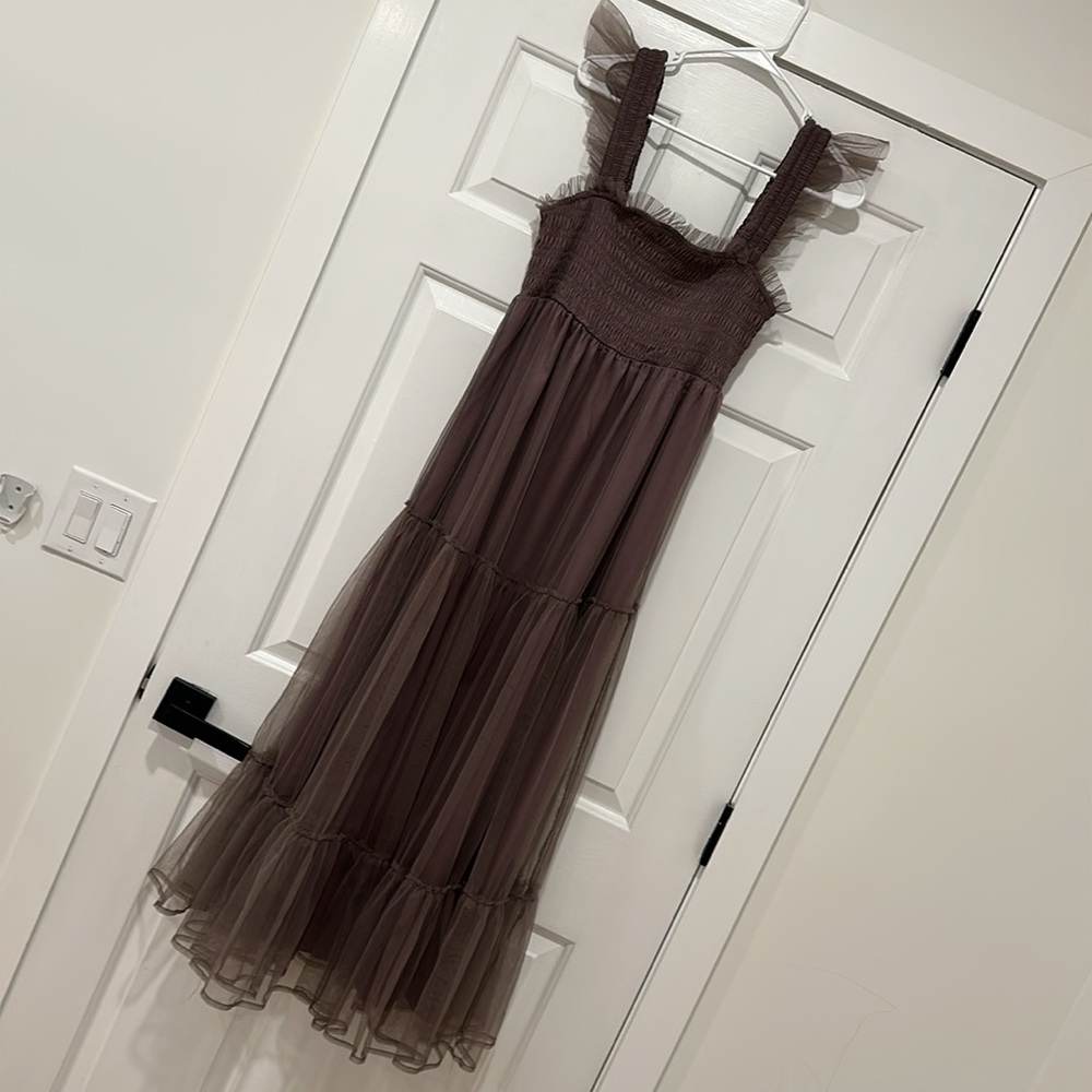 Purple Plum Flowy Maxi Dress